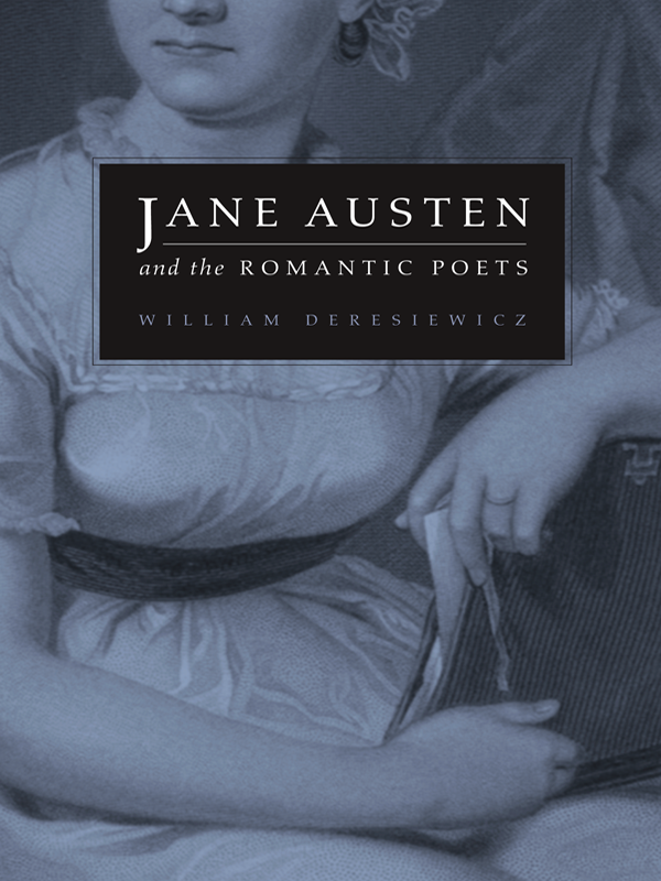 Jane Austen and the Romantic Poets ebook cover