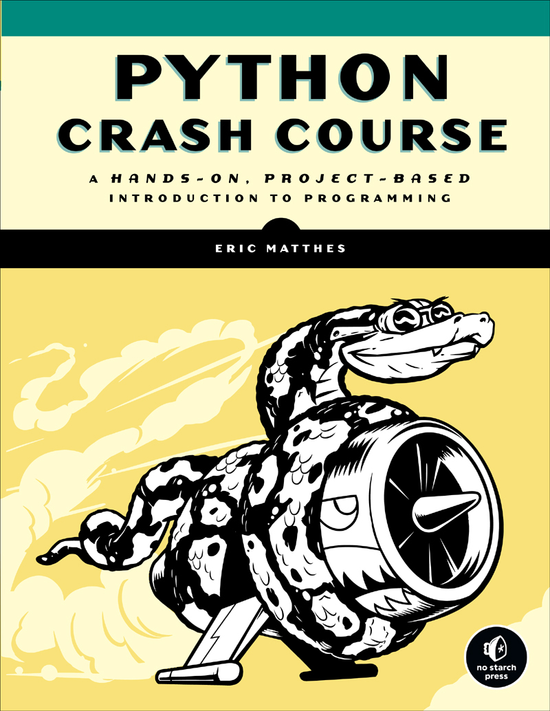 Python Crash Course ebook cover
