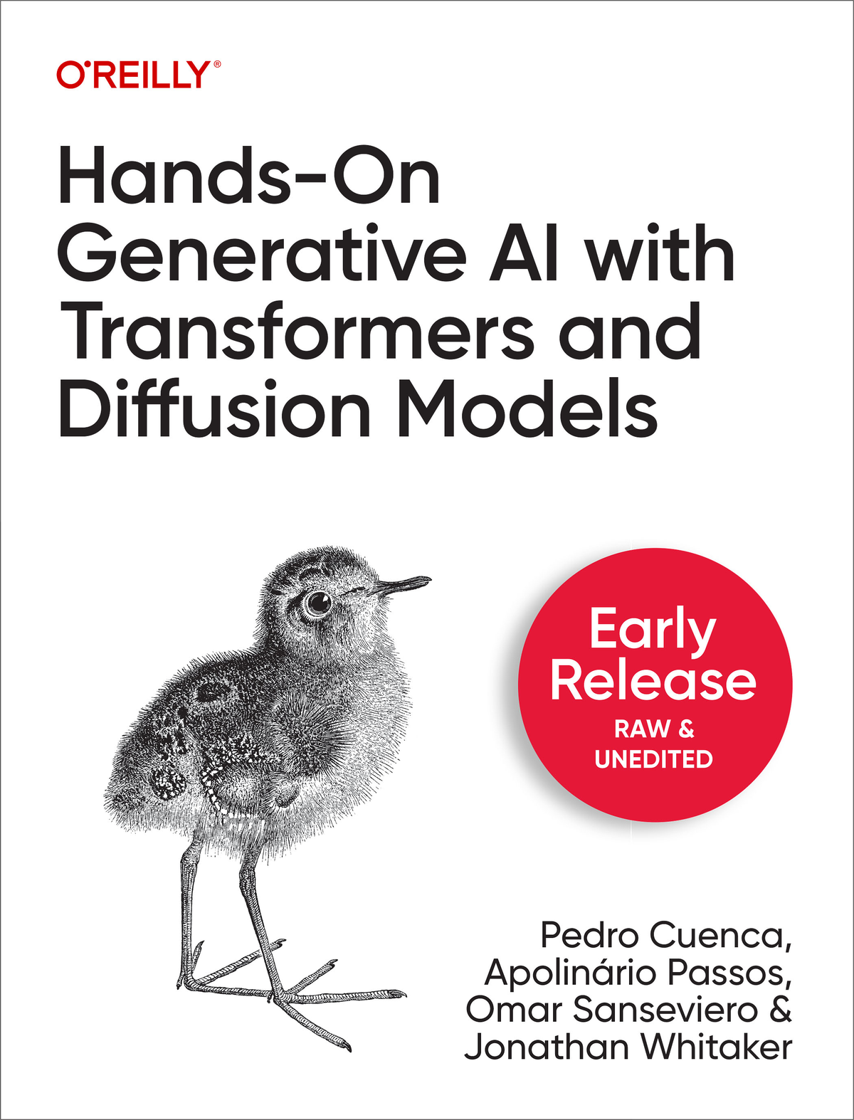 Hands-On Generative AI with Transformers and Diffusion Models ebook cover