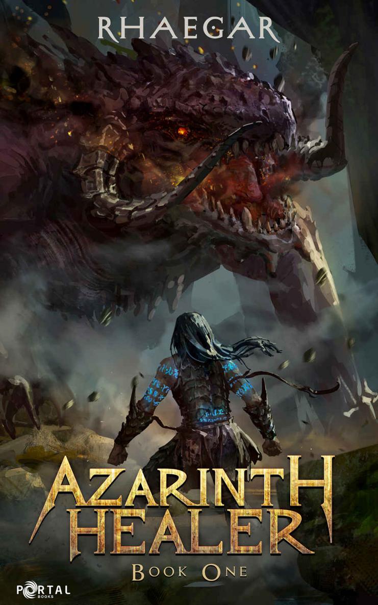 Azarinth Healer: Book One - A LitRPG Adventure ebook cover