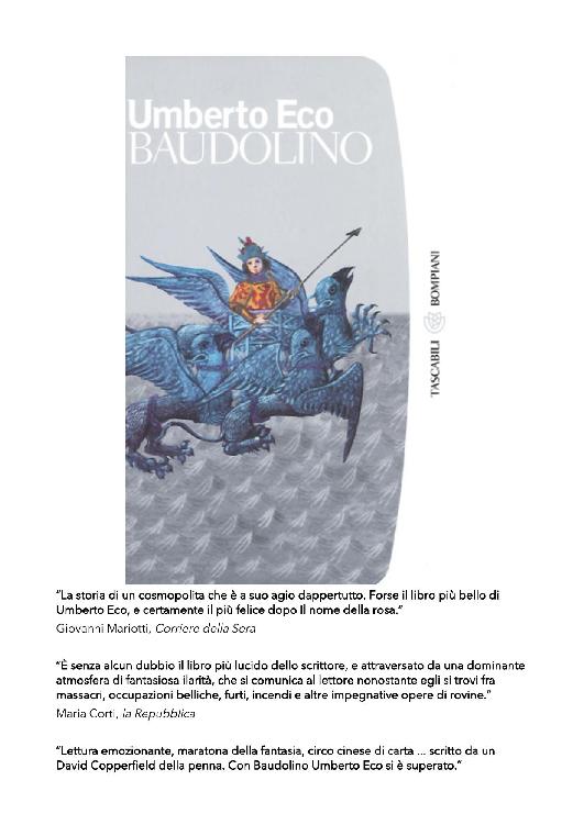 Umberto Eco -2007- Baudolino ebook cover