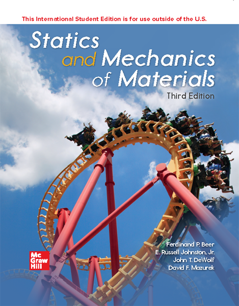 ISE EBook Online Access for Statics and Mechanics of Materials ebook cover