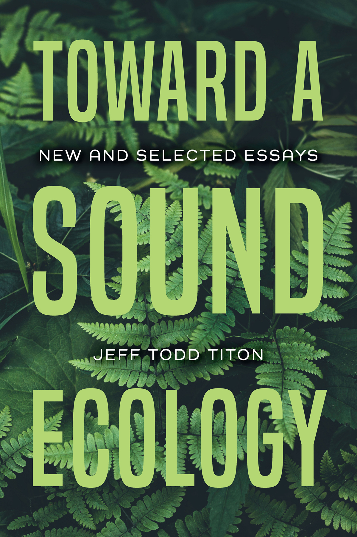 Toward a Sound Ecology ebook cover