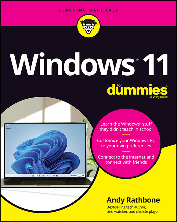 Windows 11 For Dummies ebook cover