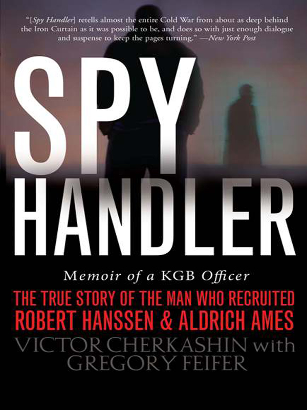 Spy Handler ebook cover