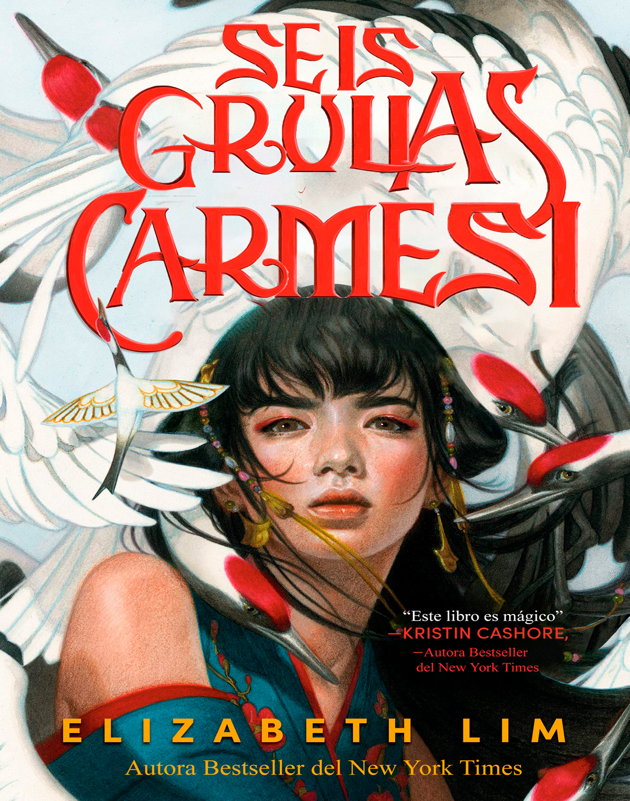 Seis Grullas Carmesi ebook cover