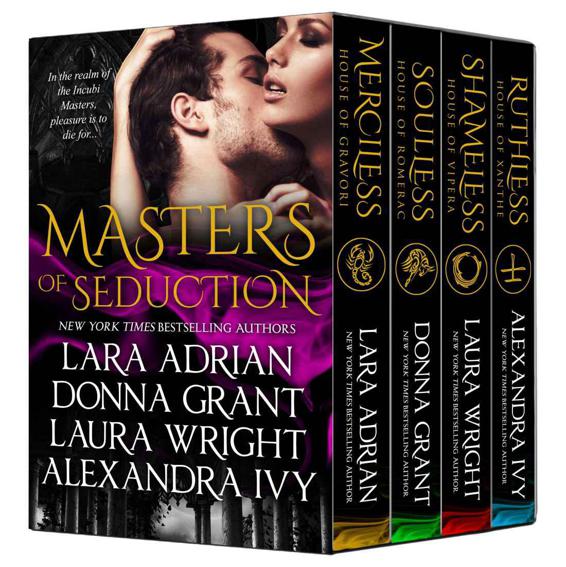 Masters of Seduction: Books 1-4: Paranormal Romance Boxed Set ebook cover