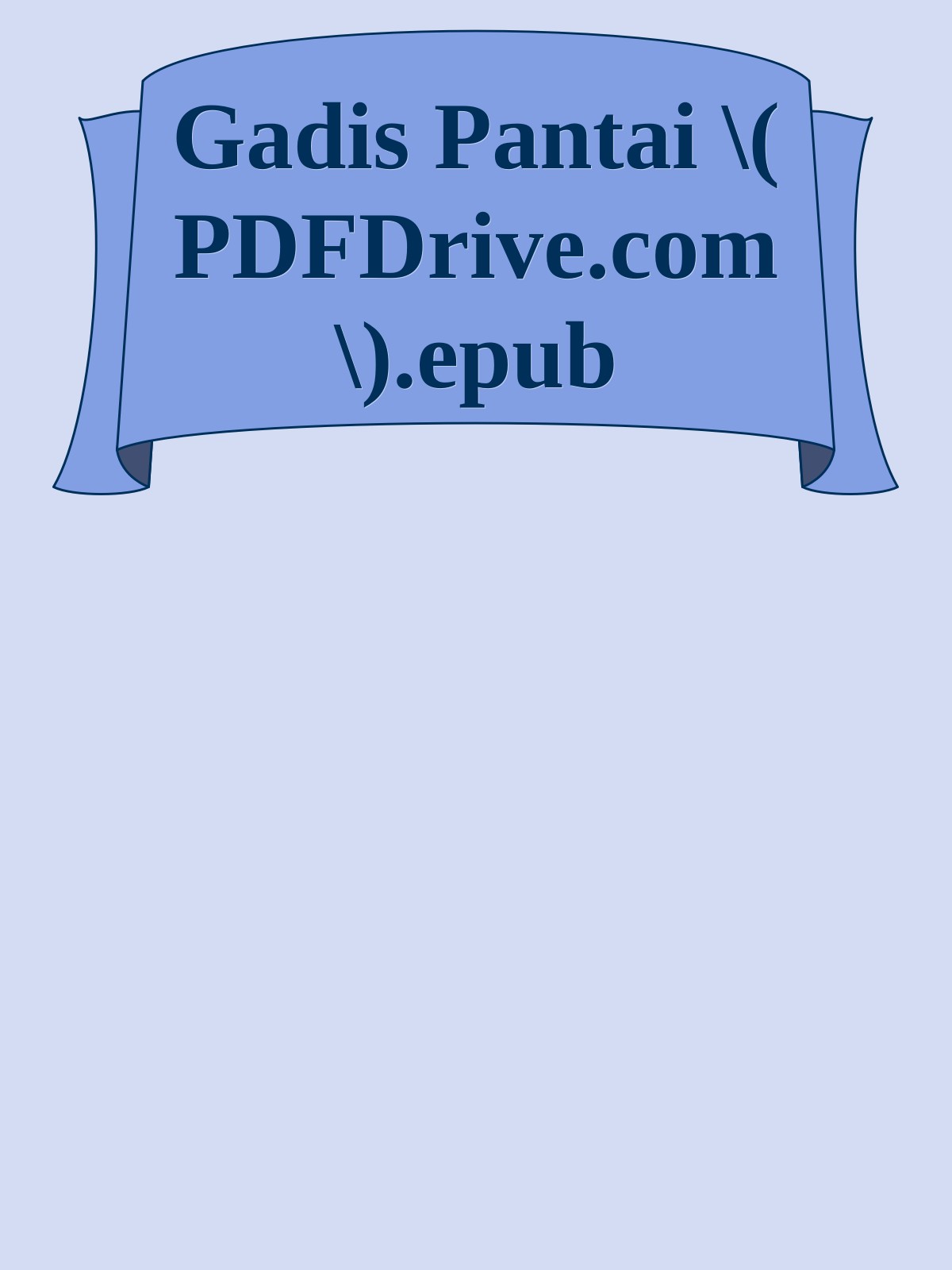 Gadis Pantai \( PDFDrive.com \).epub ebook cover
