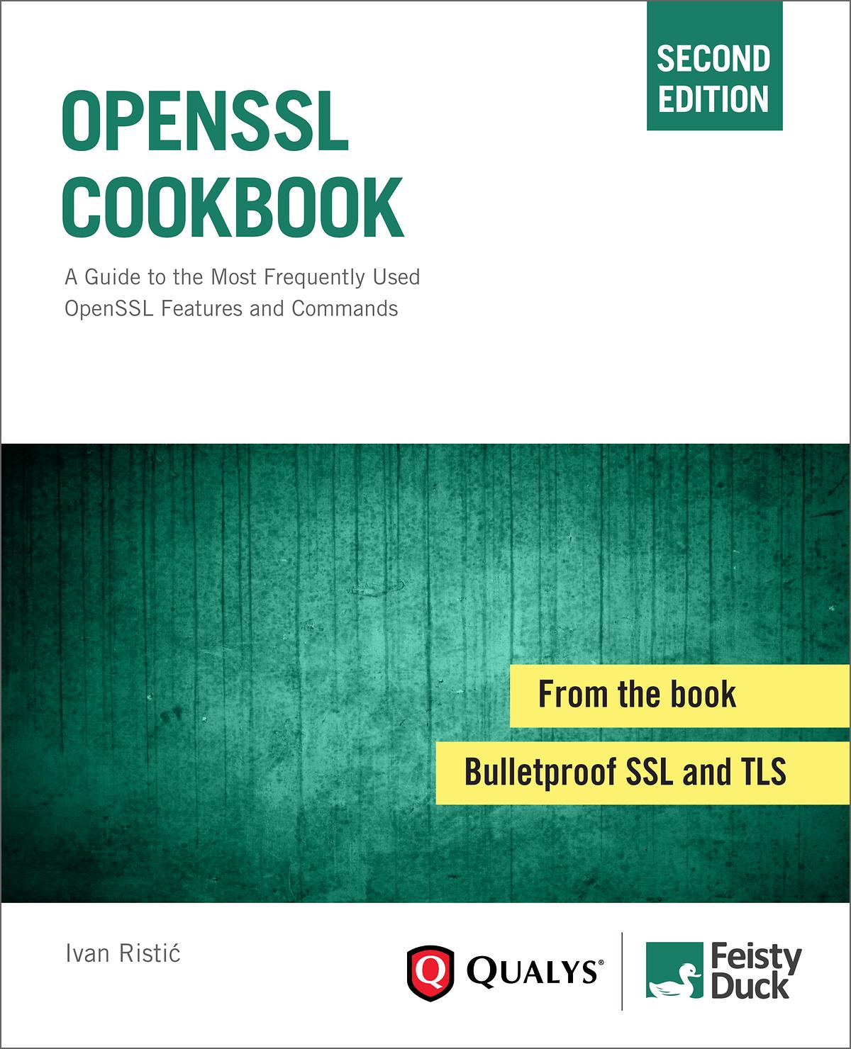 OpenSSL Cookbook 2ed ebook cover