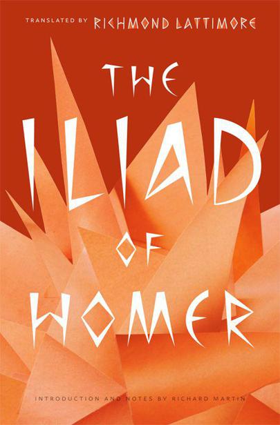 The Iliad of Homer ebook cover