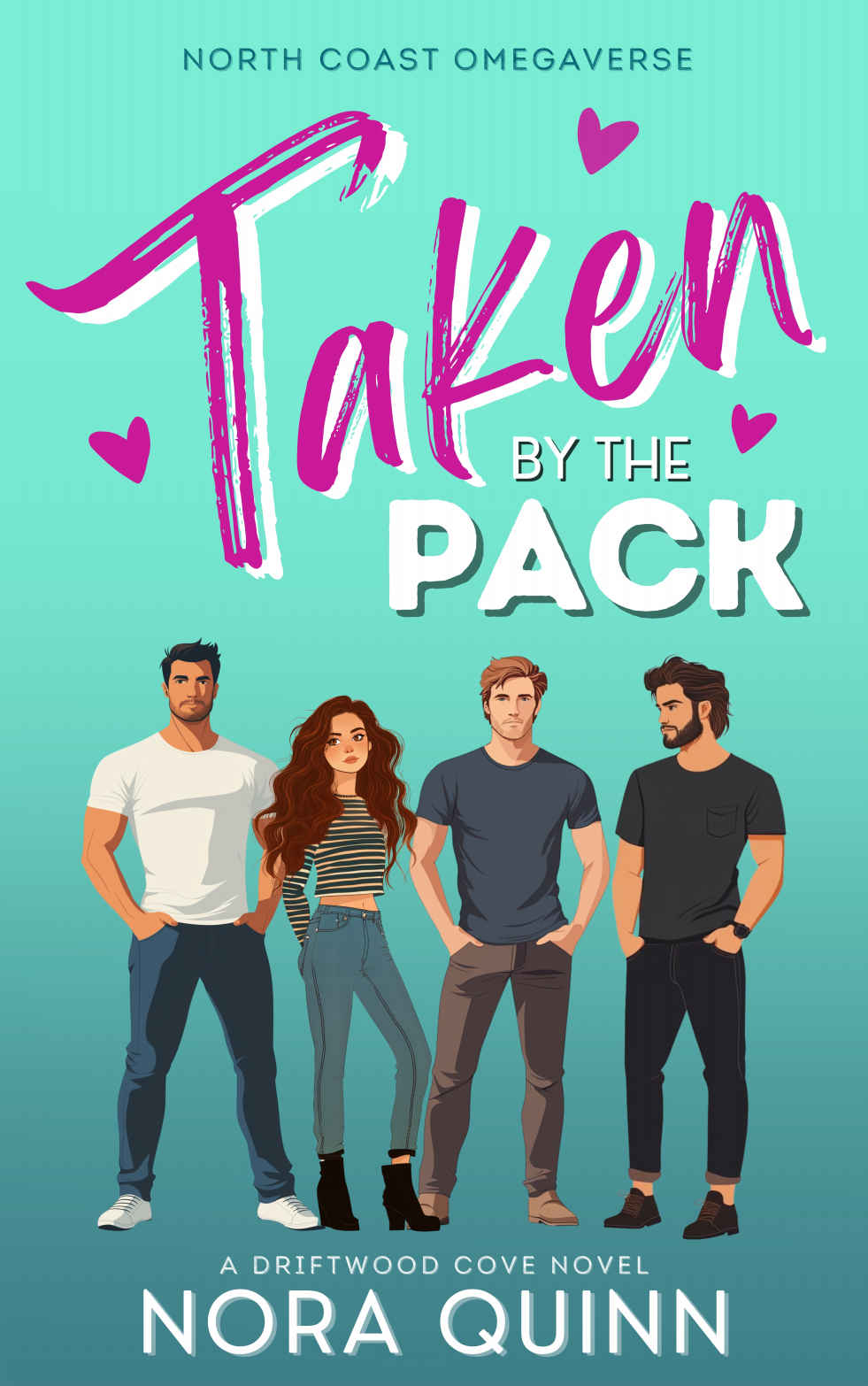Taken by the Pack: A Steamy Small Town Why Choose Romance ebook cover