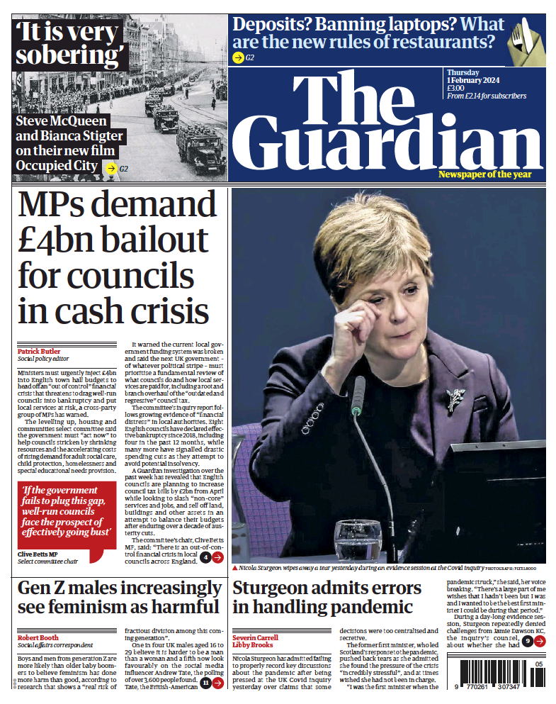 The Guardian (01 Feb 2024) ebook cover