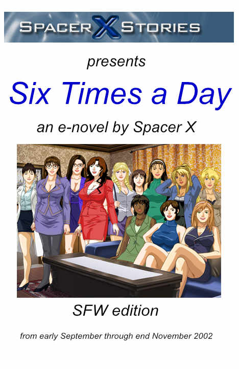 SIX TIMES A DAY SFW edition ebook cover