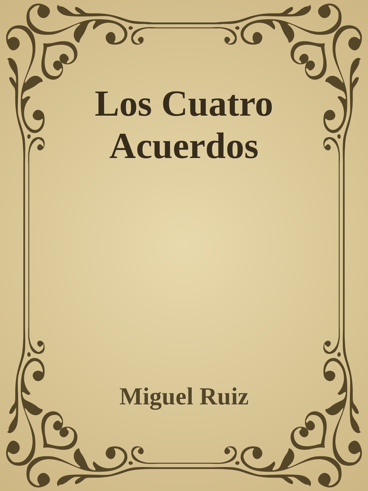 Los Cuatro Acuerdos ebook cover