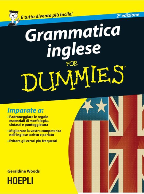 Grammatica inglese For Dummies (Hoepli for Dummies) (Italian Edition) ebook cover