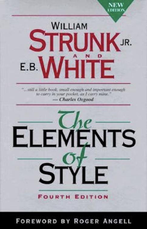 The Elements of Style ebook cover