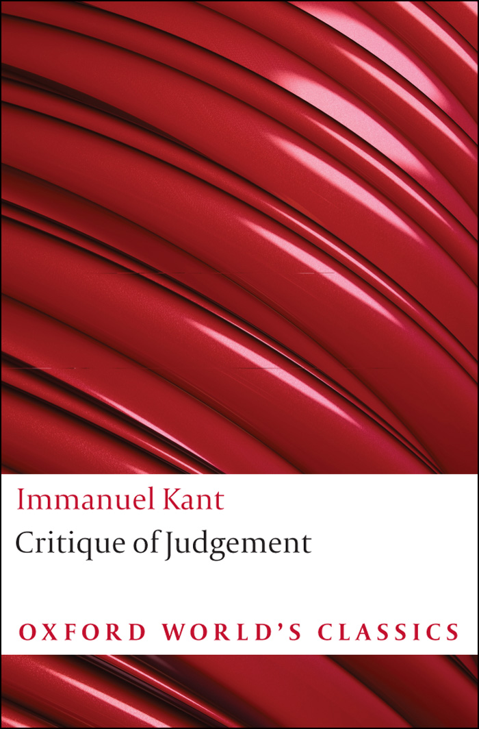 Critique of Judgement ebook cover