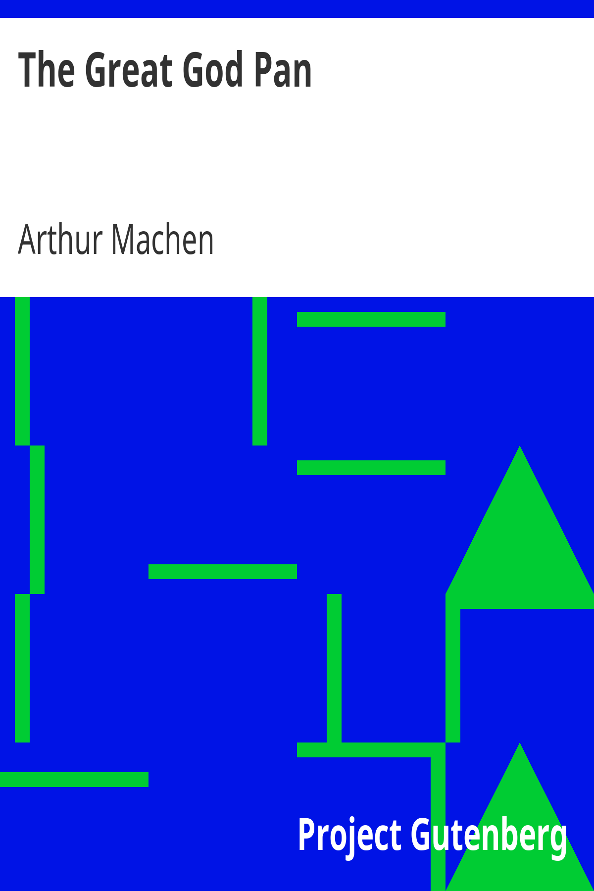 The Great God Pan ebook cover