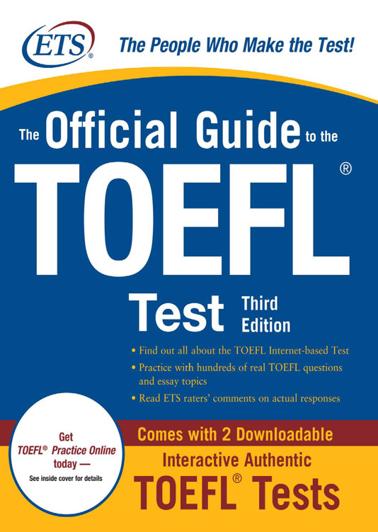 The Official Guide to the TOEFL iBT With CD-ROM, Third Edition ebook cover