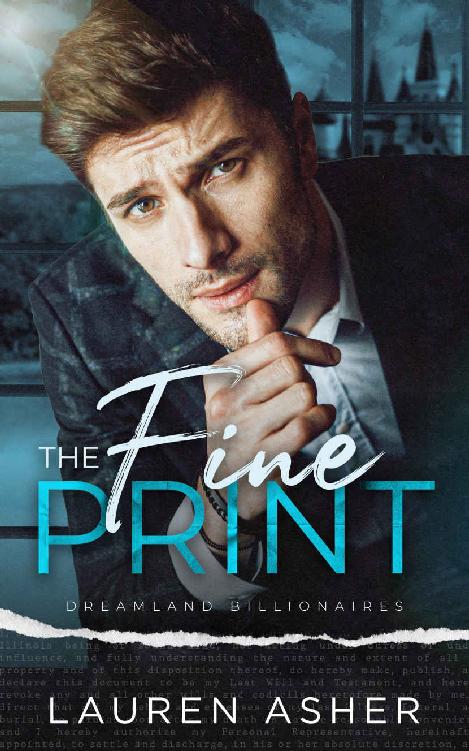 The Fine Print (Dreamland Billionaires Book 1) ebook cover