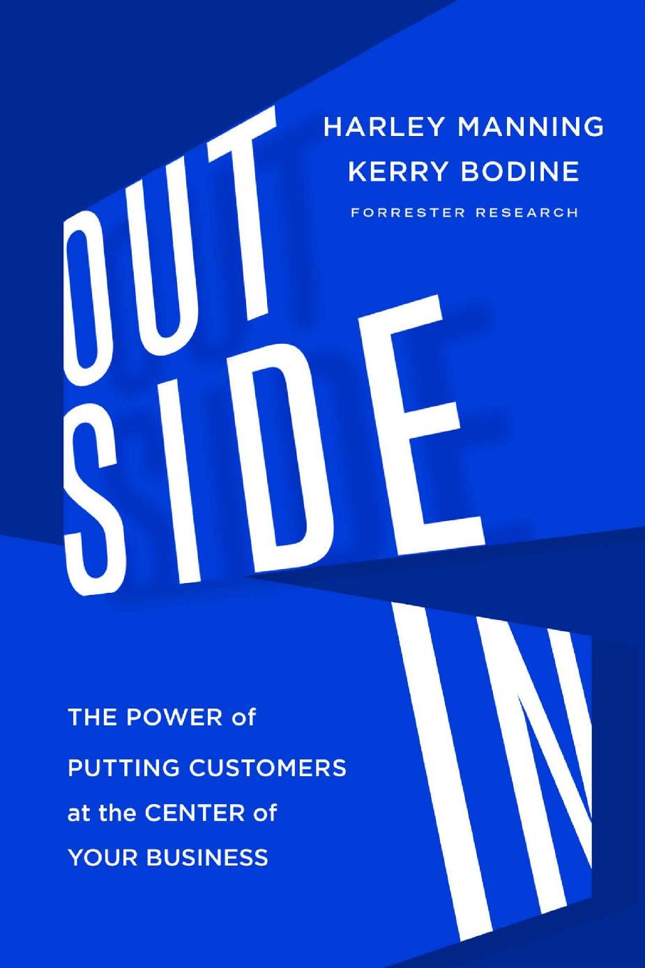 Outside In: The Power of Putting Customers at the Center of Your Business ebook cover