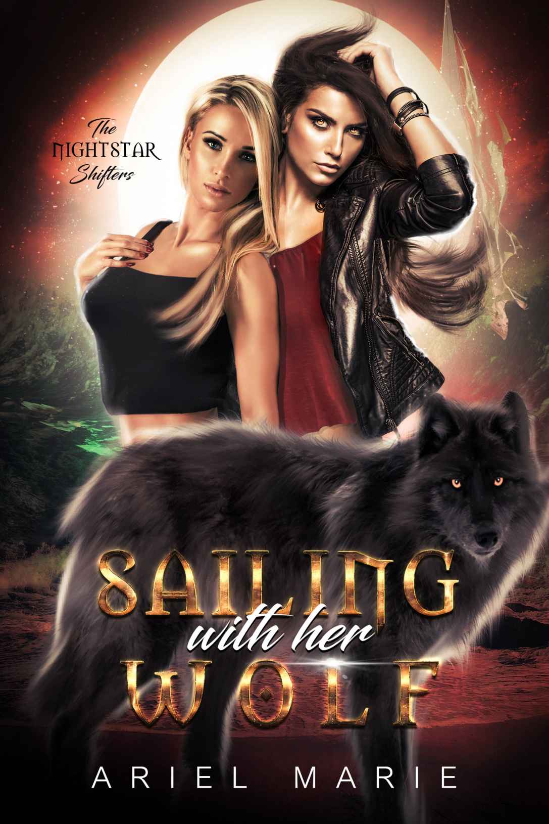 Sailing With Her Wolf: The Nightstar Shifters ebook cover