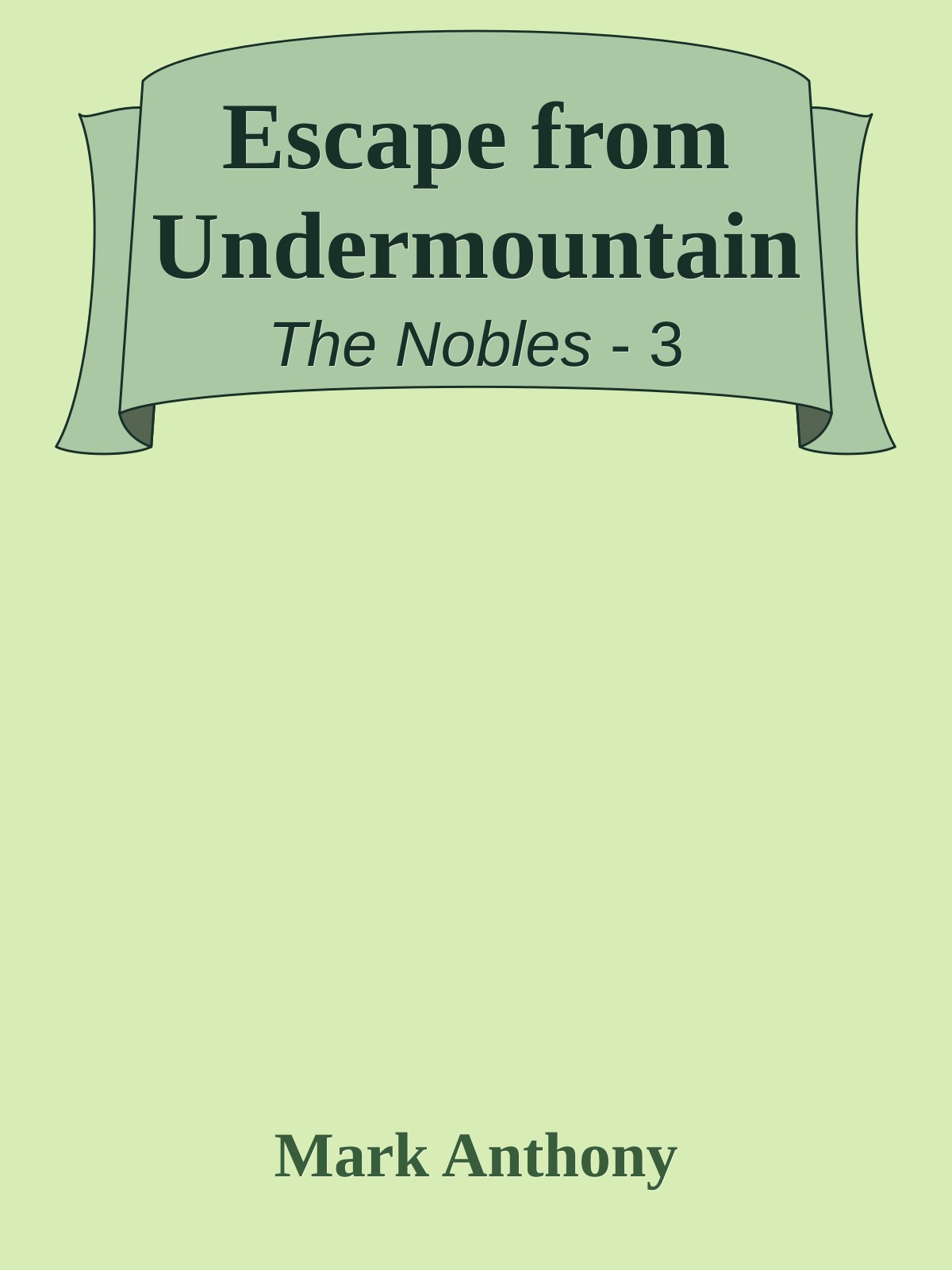 Escape from Undermountain ebook cover