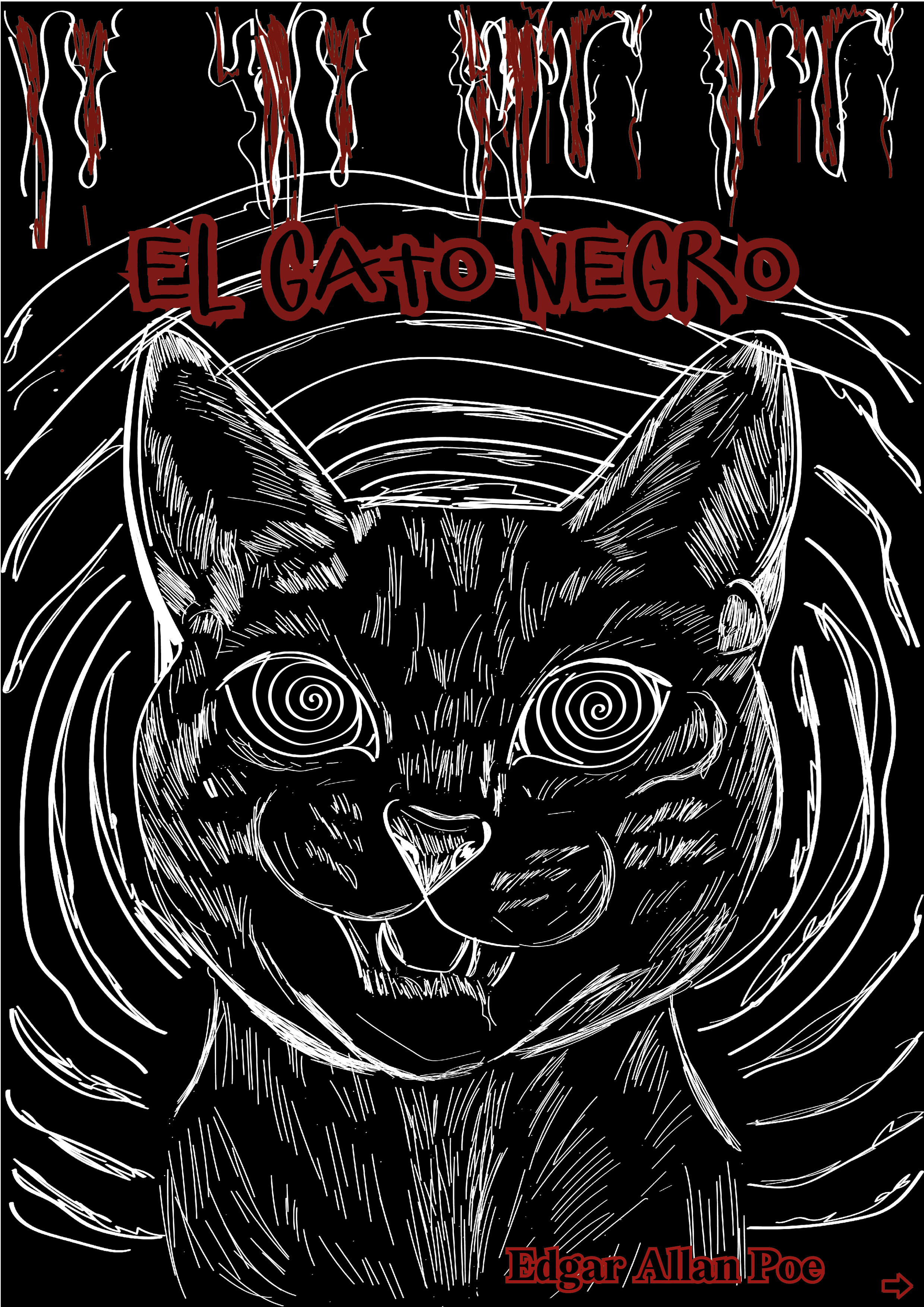 cuento el gato negro ebook cover