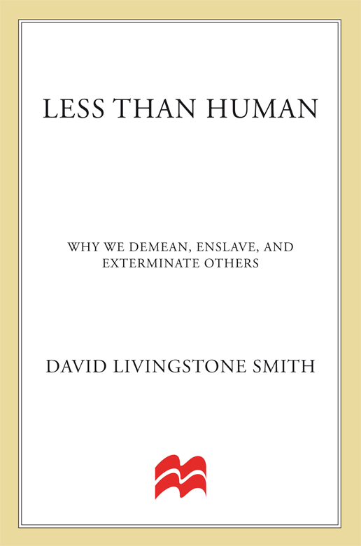 Less Than Human ebook cover