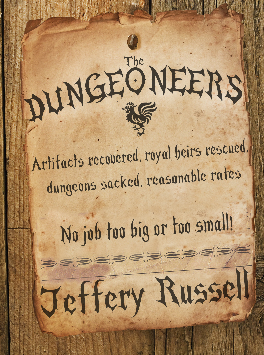 The Dungeoneers ebook cover