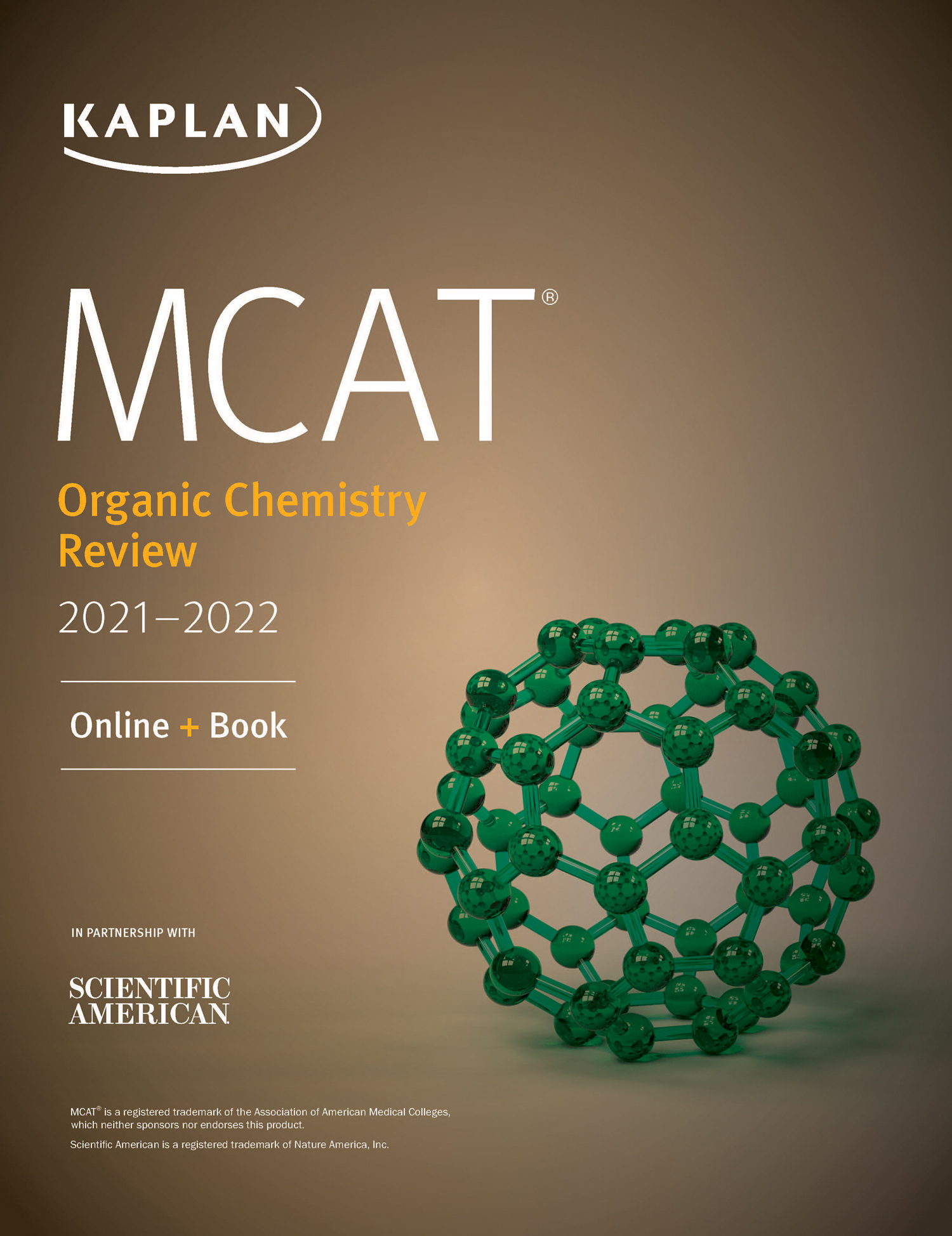 MCAT Organic Chemistry Review 2021-2022 ebook cover