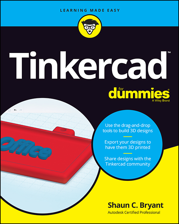 Tinkercad For Dummies ebook cover