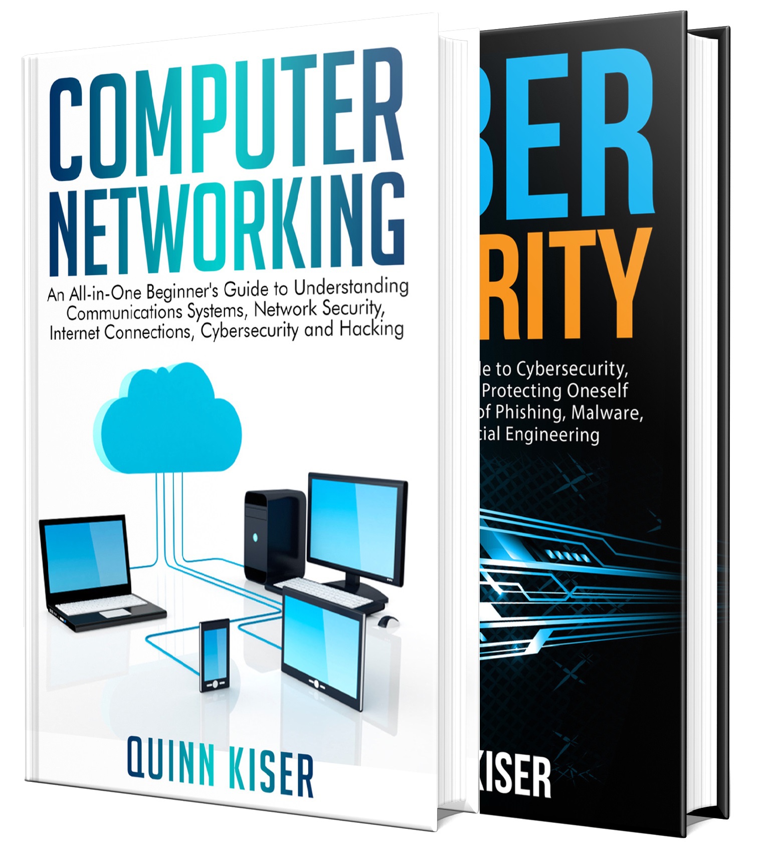 Computer Networking and Cybersecurity: A Guide to Understanding Communications Systems, Internet Connections, and Network Security Along with Protection from Hacking and Cyber Security Threats ebook cover
