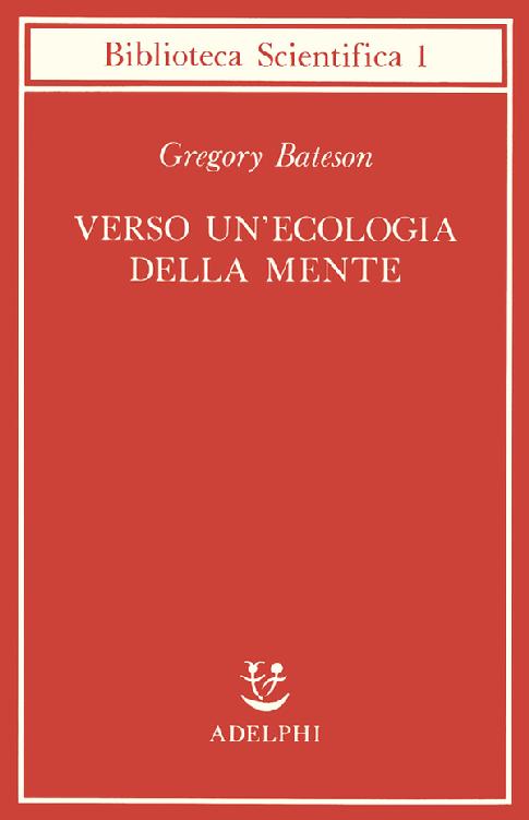 Verso un'ecologia della mente ebook cover
