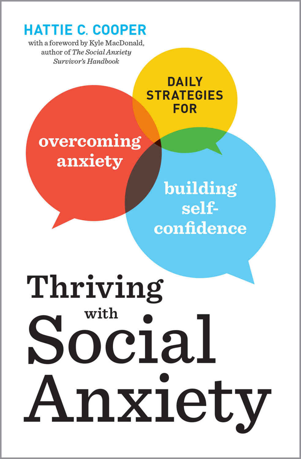 Thriving With Social Anxiety: Daily Strategies for Overcoming Anxiety and Building Self-Confidence ebook cover