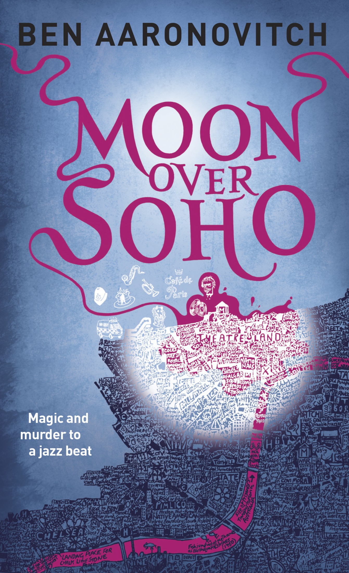Moon Over Soho ebook cover