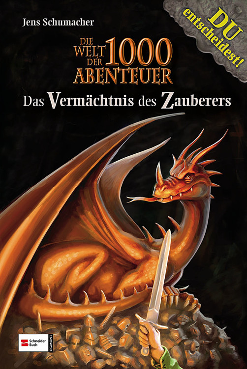 Die Welt der 1000 Abenteuer 01 - Das Verm&Atilde;&curren;chtnis des Zauberers ebook cover
