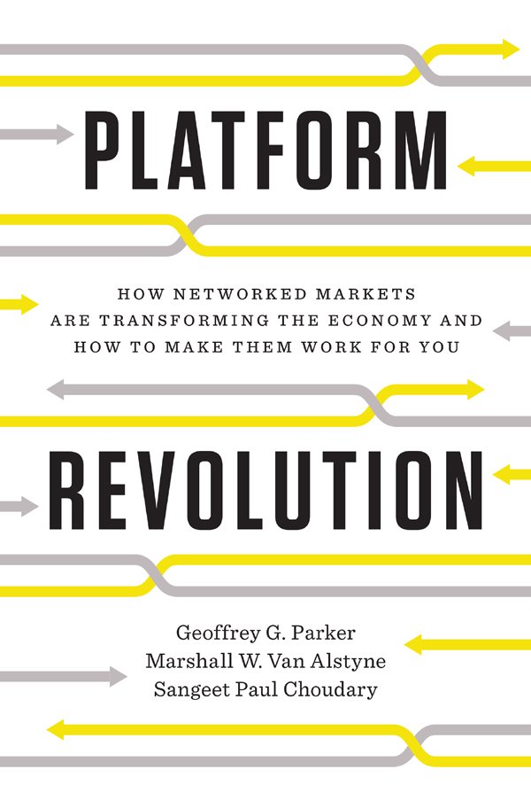 Platform Revolution ebook cover