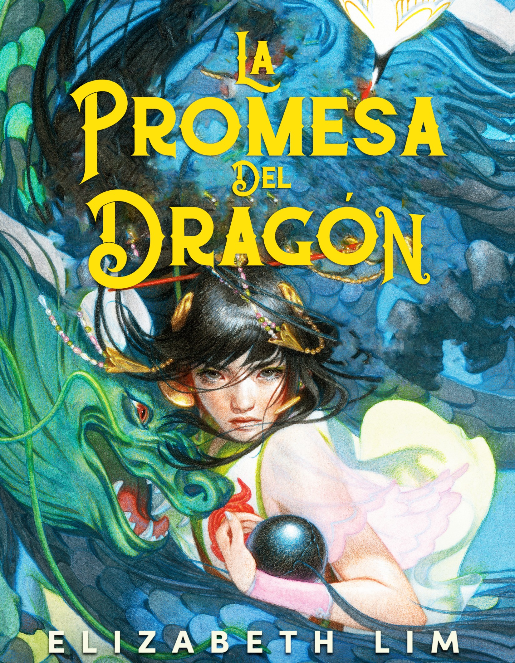 La Promesa del Drag&Atilde;&sup3;n - Seis Grullas Carmesi#2 (SL&TI) ebook cover