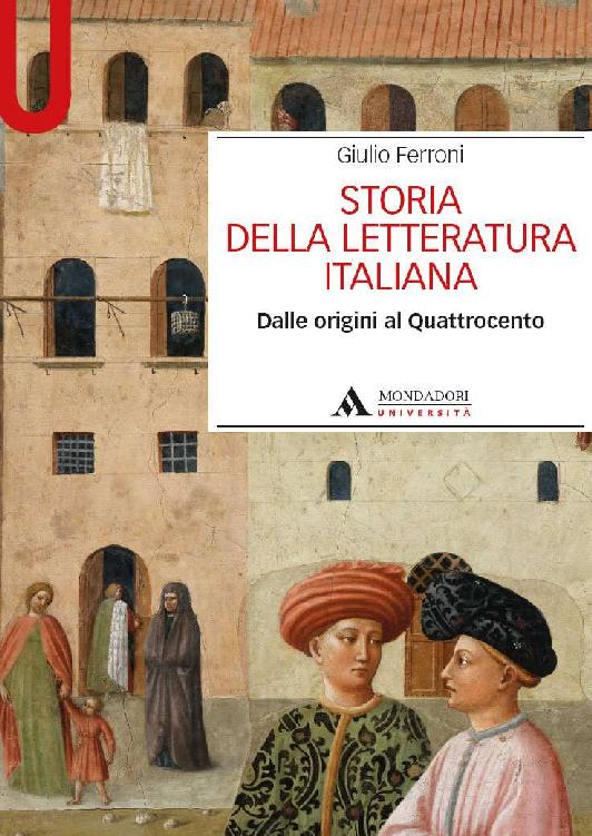 Storia della Letteratura Italiana. Dale origini al Quattrocento ebook cover