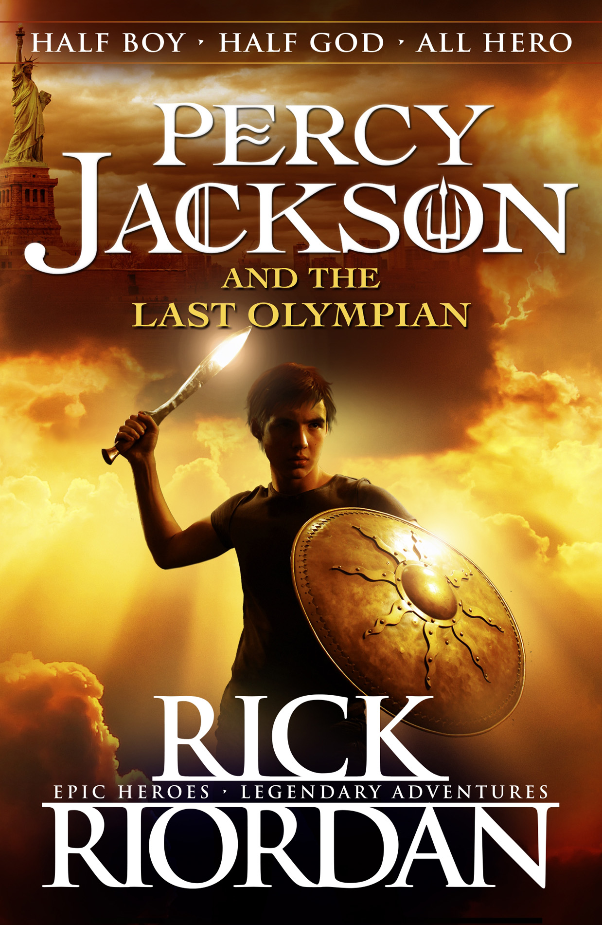 Percy Jackson and the Last Olympian ebook cover