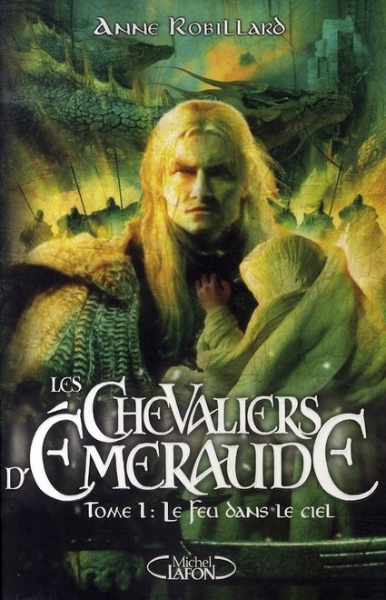 Les Chevaliers d'emeraude - 01 - Le Feu dans le ciel ebook cover
