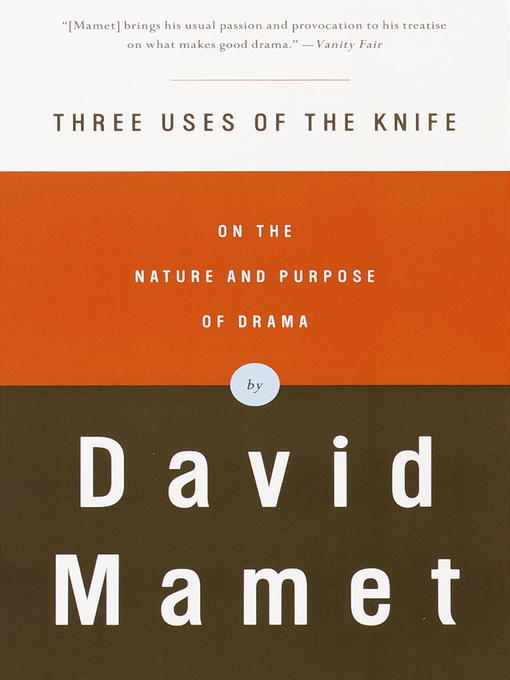 Three Uses of the Knife ebook cover