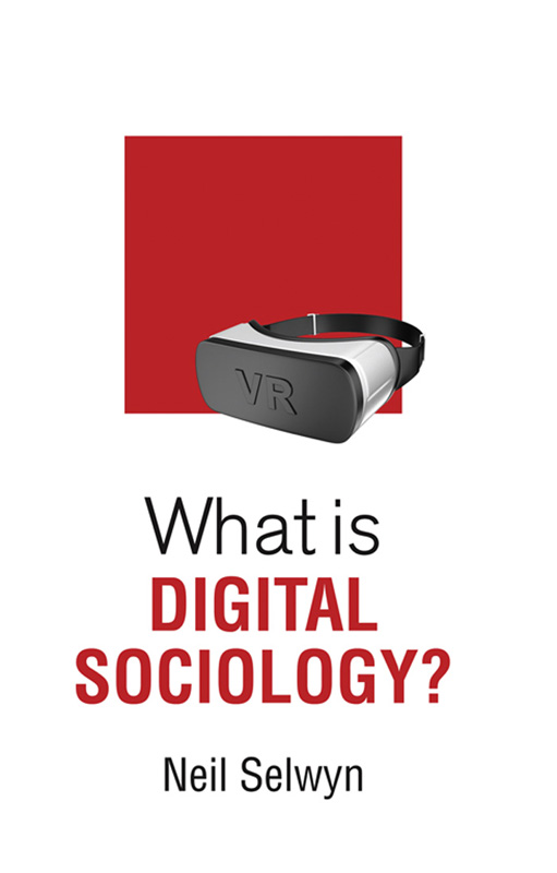 What Is Digital Sociology? ebook cover