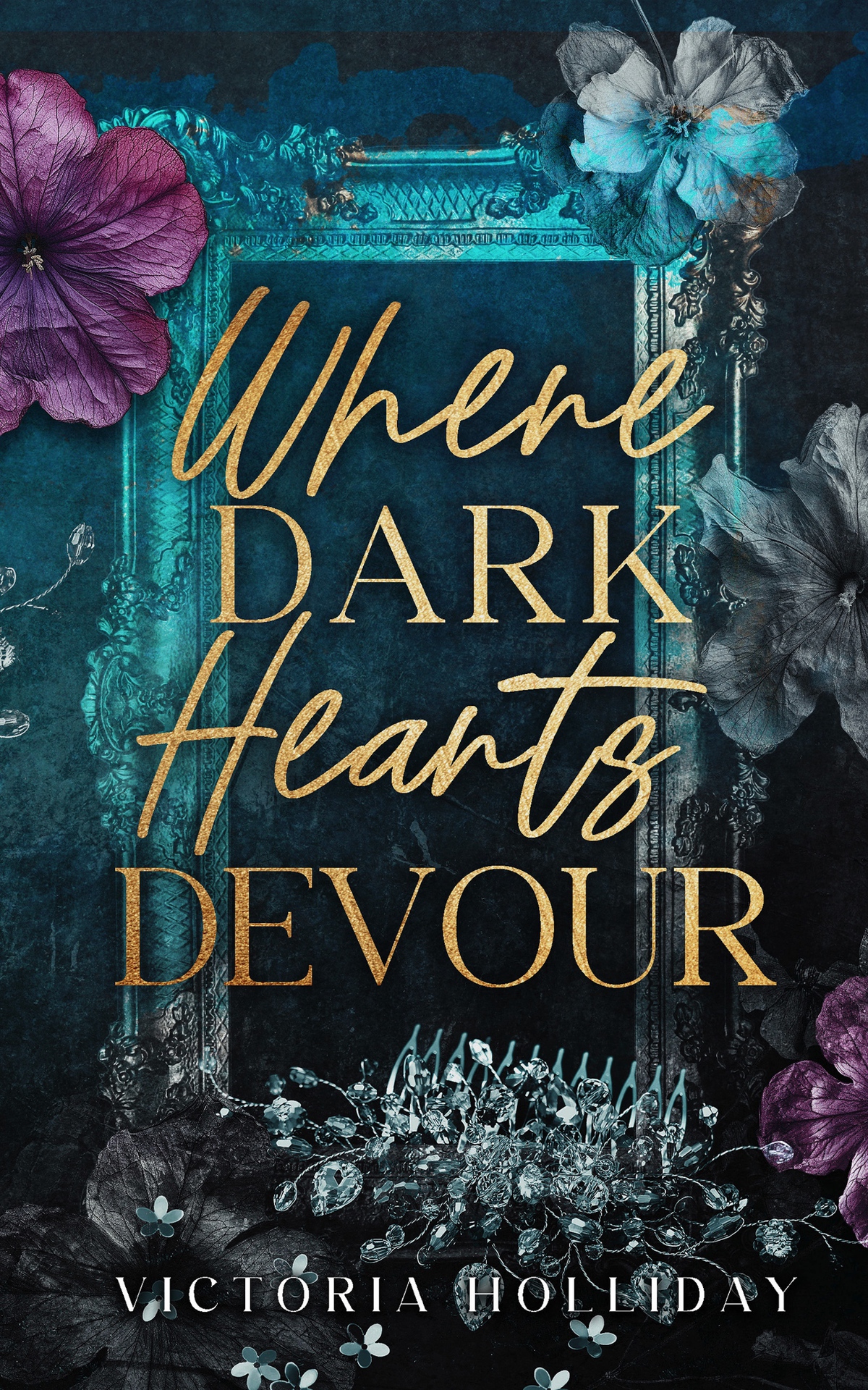 Where Dark Hearts Devour: A forbidden mafia romance ebook cover