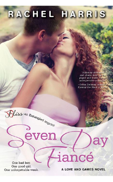 Seven Day Fiance: A Love and Games Novel (Entangled Bliss) ebook cover