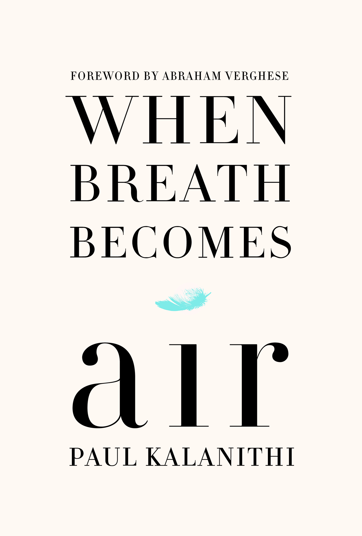 When Breath Becomes Air ebook cover