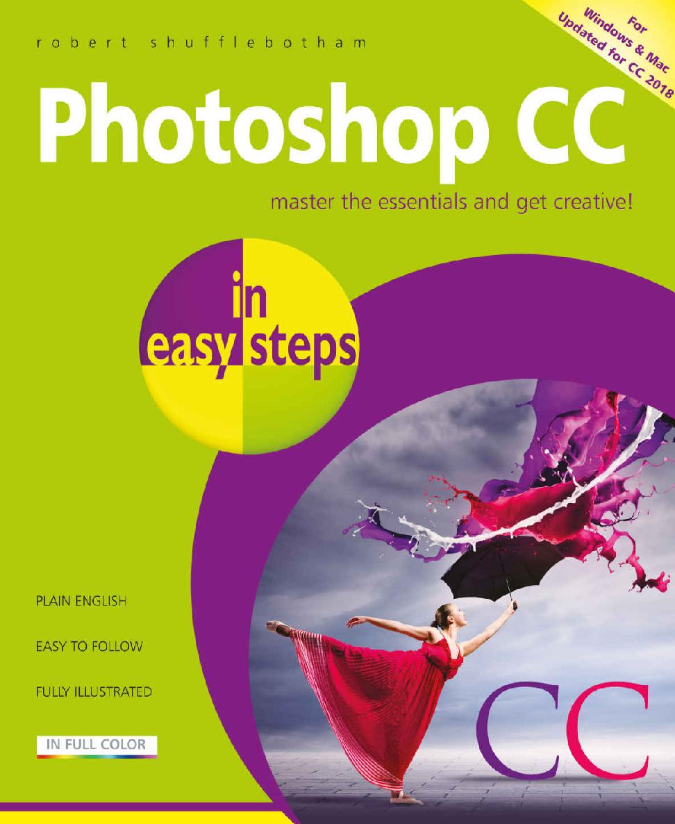 Photoshop CC in easy steps, 2nd edition: Updated for Photoshop CC 2018 ebook cover