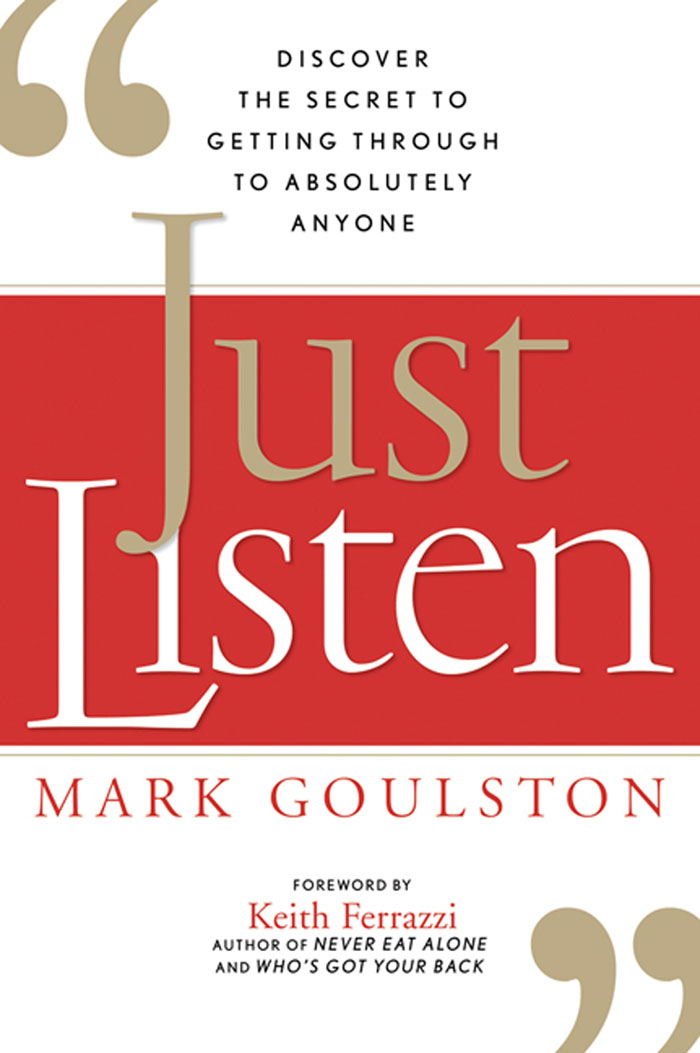 Just Listen ebook cover
