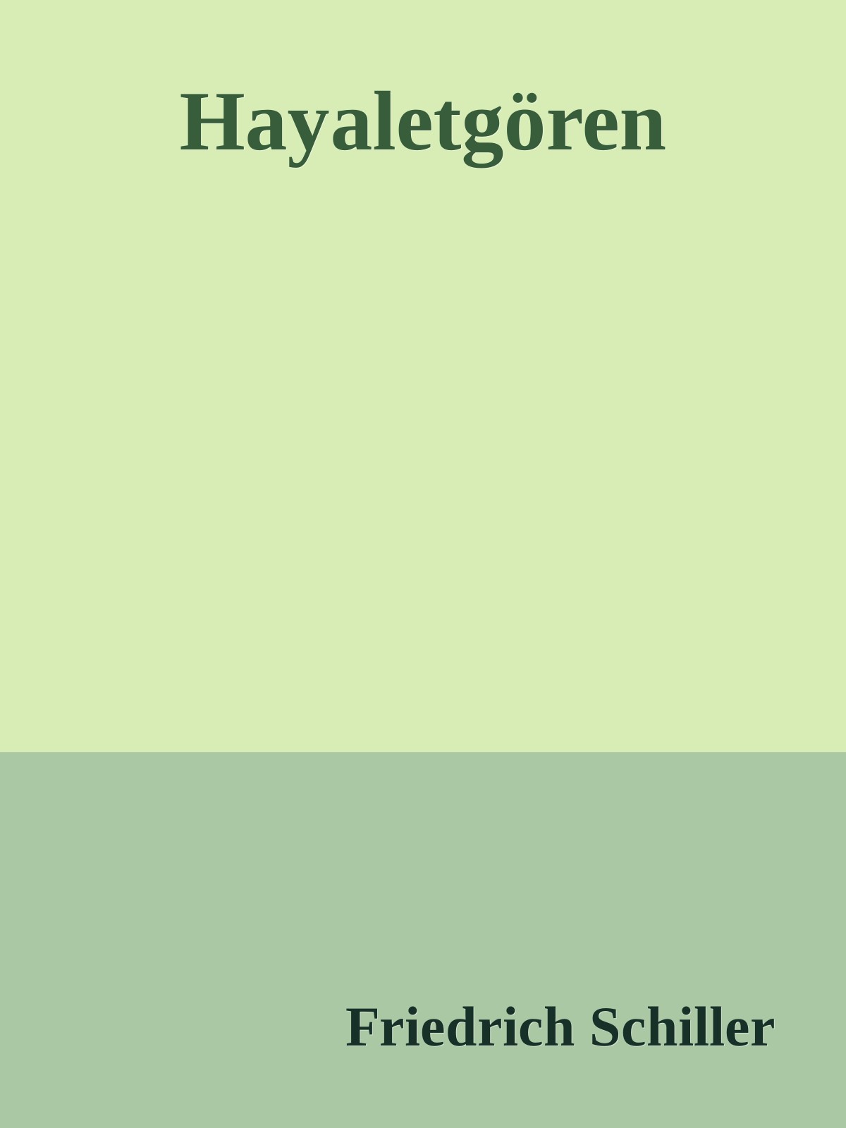 Hayaletg&Atilde;&para;ren ebook cover